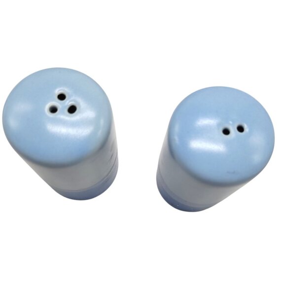 Lighthouse Ceramic Salt & Pepper Shakers 3" Coastal Decor Nova Scotia Stoneware - Picture 4 of 7